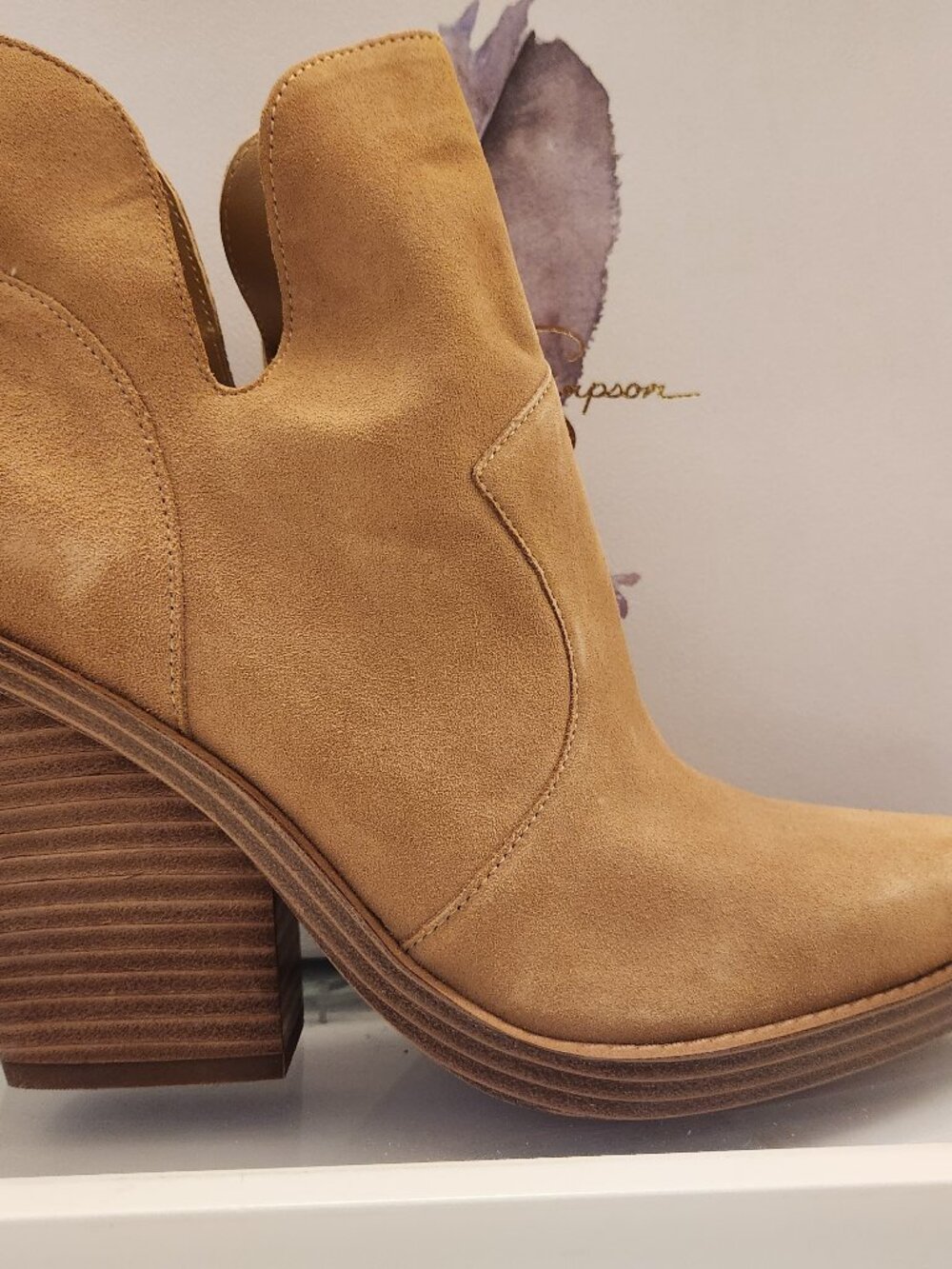 Jessica Simpson Leeshi Almond Booties. Leather/suede. NIB. Size 9.5